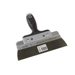 PROFI, Spackmes 22cm, RVS, Steelgreep, 0,4mm