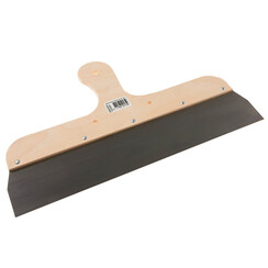Spackmes 40cm, Hoog model, Normaal Staal, Houtgreep, 0,4mm