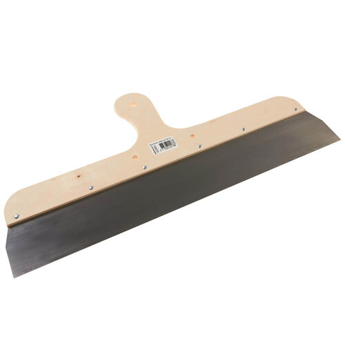 Spackmes 50cm, Hoog model, Normaal Staal, Houtgreep, 0,4mm