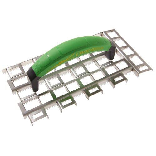 Gasbetonschaaf getand 280x140mm, RVS, CrocoMax, Softgreep