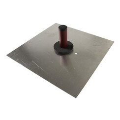 Spaarbord Aluminium 40 x 40 cm. Inclusief handvat