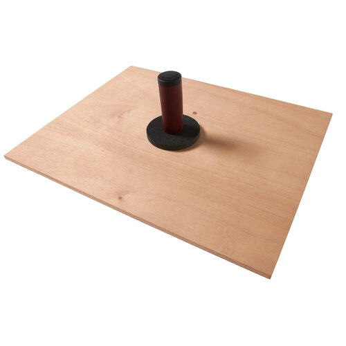 Spaarbord 500x400mm, Hout, Inclusief handvat