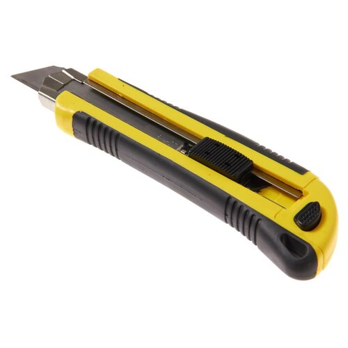 Afbreekmes 25mm, Softgreep (4 reserve messen in magazijn)