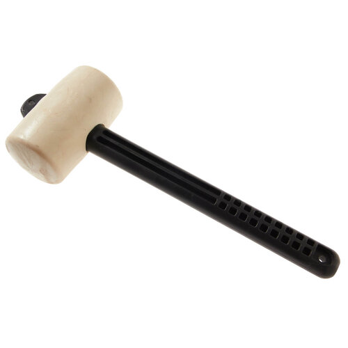 Rubberhamer Wit Zacht (Nr. 3) 70 x 120 mm.