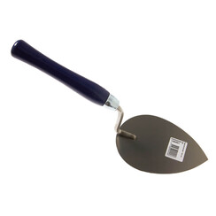 Tegelzetterstroffel 160mm, RVS, Houtgreep