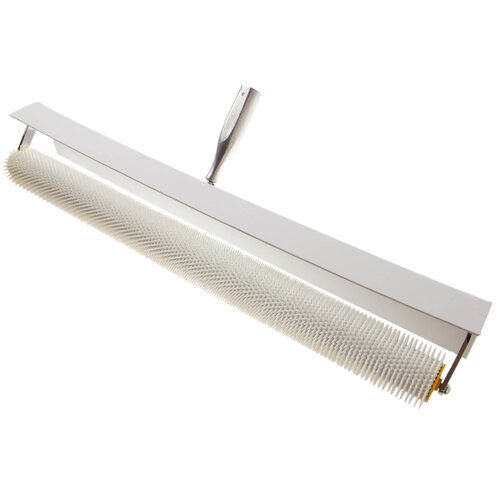 Ontluchtingsroller 750mm, met 11mm pen, Incl. beugel met spatkap