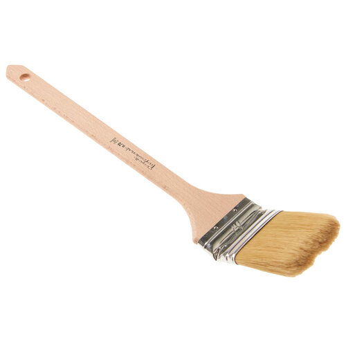 Radiatorkwast 3,0 duims, Dubbeldik Professioneel, Houten steel