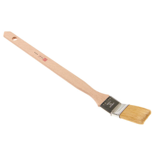 Radiatorkwast 1,5 duims, Houten steel