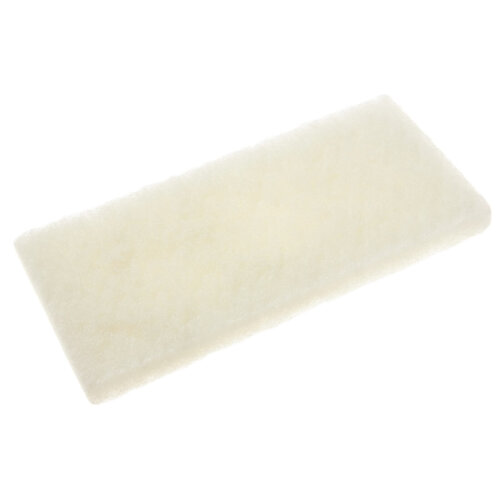 Schoonmaakpad wit 230x110mm, Fijn