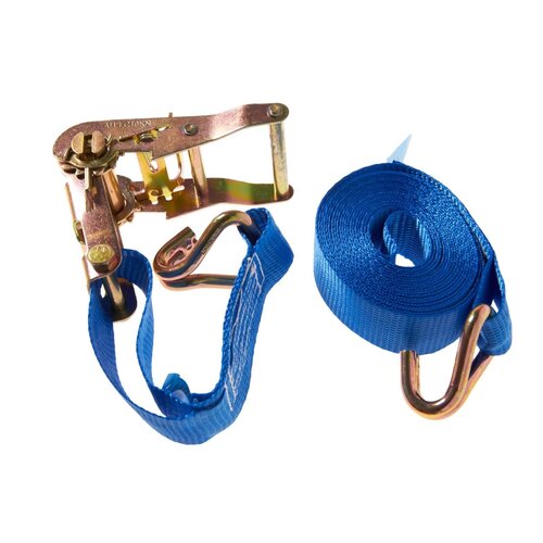 Spanband met Ratel en haken 38mm, 6m