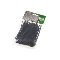 OUTLET - TY-Raps 2,5x100 mm. Zwart  (100 st.) (OUTLET)