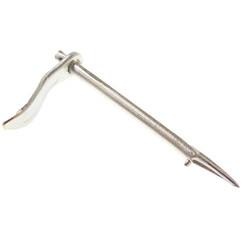 Klemhaak (Reihaak) 210mm, Draaibaar