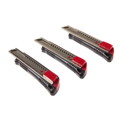 Afbreekmessen 18mm, (per 12st), TopTools