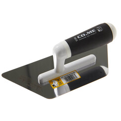 COME, Spaan 240x120x100mm, Trapezium Bianko, Softgreep, 0,6mm