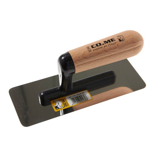 Co.Me COME, Spaan 200x80x0,6mm, Venetian Trowel geslepen kanten, Houtgreep