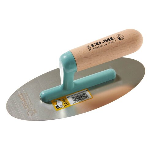Co.Me COME, Spaan 240x100x0,3mm Ovaal, Lightflex Trowel, Houtgreep