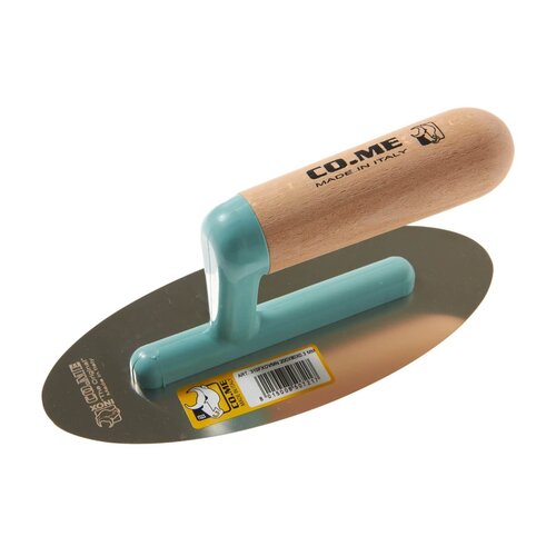 Co.Me COME, Spaan 200x80x0,3mm Ovaal Mini, Lightflex Trowel, Houtgreep