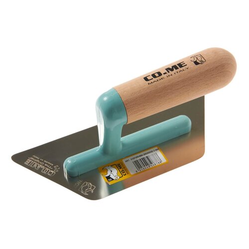 Co.Me COME, Spaan 200x100x0,3mm, Lightflex Trowel Trapezium Mini, Houtgreep