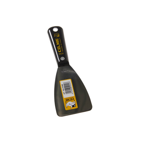 Co.Me COME, Plamuurmes 60mm, RVS, afgeronde hoeken