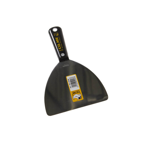 Co.Me COME, Plamuurmes 120mm, RVS, afgeronde hoeken