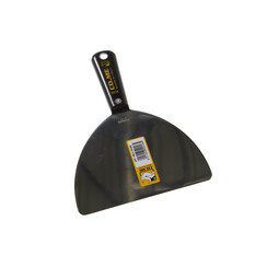 COME, Plamuurmes 150mm, RVS, afgeronde hoeken