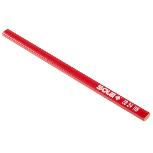 SOLA SOLA, Timmermanspotlood 24cm, Droog hout (Rood)