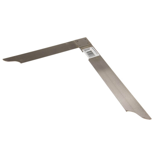 Winkelhaak 22x30cm, RVS