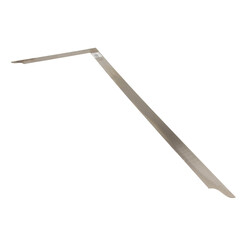 Winkelhaak 32x80cm, RVS