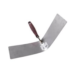 DOORDAGT, Hoektroffel 90x215mm, RVS, Inwendig Buigbaar, Softgreep, (Extra groot)