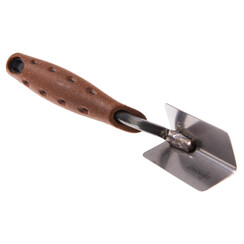 DOORDAGT, Hoektroffel 30x80mm, Inwendig dubbeltjesformaat, RVS, Kurkgreep