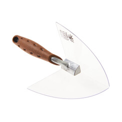 DOORDAGT, Premium Hoektroffel Transparant inwendig, Groot 90 graden, Kurkgreep