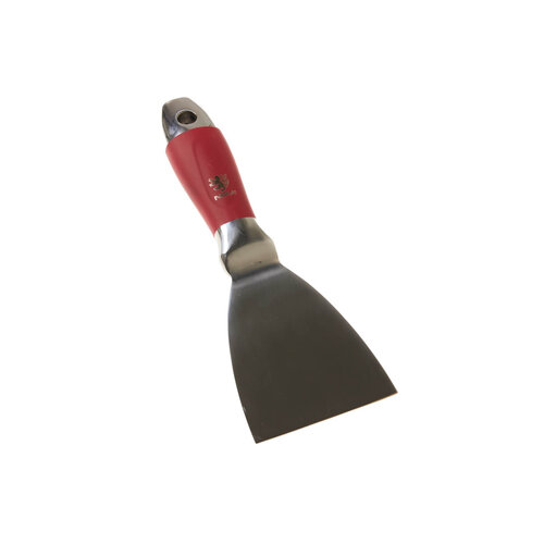 NELA NELA, Plamuurmes Edelstahl 76mm, RVS, Softgreep