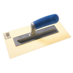 SHADOW, Plastic Spaan 140x280x3mm, Middel Hard, Wit blad, Softgreep