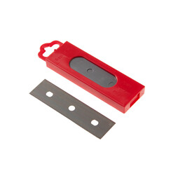 L'OUTIL PARFAIT, Reservemes Glasschraper 80mm, Hard Staal (per 10 st.)