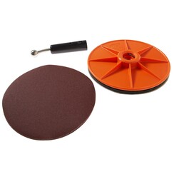 Wall-TOP, Schuurpapierhouder Rond 225mm, Inclusief adapter 400413