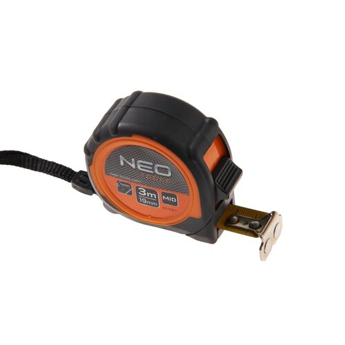 NEO NEO, Rolbandmaat 3m, Magnetisch dubbel slot