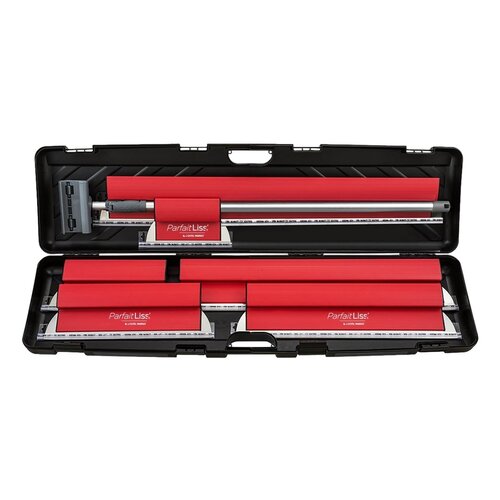 L'OUTIL PARFAIT LP Pleistermessen in Koffer Type 80428 LP 25, 35, 45, 60, 80 en 100 cm. incl Steel