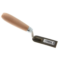 Platschopje 30mm, RVS, Houtgreep