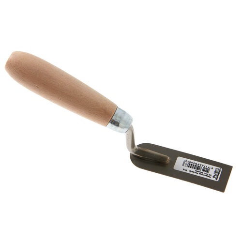 Platschopje 30mm, RVS, Houtgreep