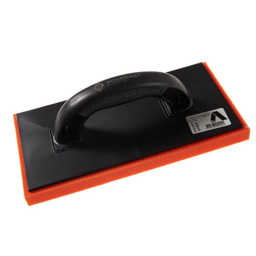 DOORDAGT DOORDAGT, Schuurbord 280x140mm, Rood/Fijn, Softgreep