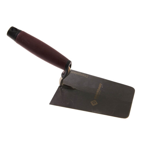 DOORDAGT DOORDAGT, Stukadoorstroffel Half-Rond S-hals Doorgelast, RVS, Softgreep