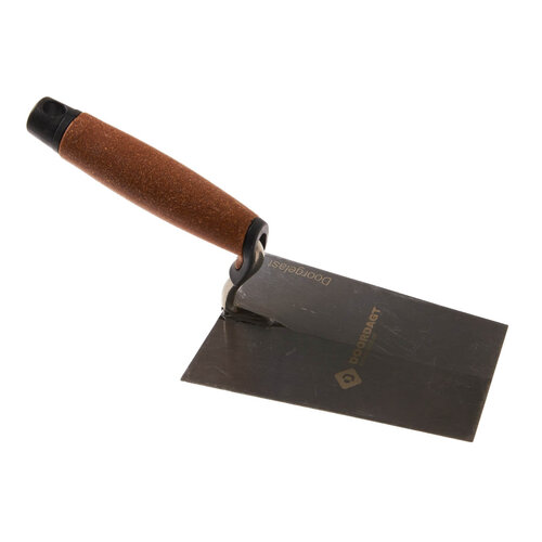 DOORDAGT DOORDAGT, Stukadoorstroffel Recht S-hals Doorgelast, RVS, Kurkgreep