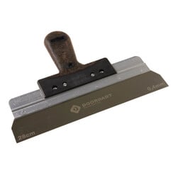 DOORDAGT, Spackmes 28cm, RVS, Vintage Eco-ledergreep, 0,4mm