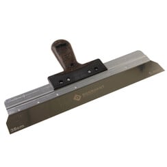 DOORDAGT, Spackmes 38cm, RVS, Vintage Eco-ledergreep, 0,4mm