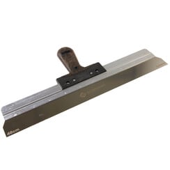 DOORDAGT, Spackmes 48cm, RVS, Vintage Eco-ledergreep, 0,4mm