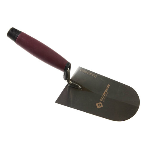 DOORDAGT DOORDAGT, Stukadoorstroffel Rond Doorgelast, RVS, Softgreep