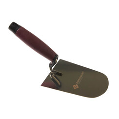 DOORDAGT, Stukadoorstroffel Rond S-hals, RVS, Softgreep