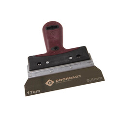 DOORDAGT Spackmes RVS 17 cm. SOFT 0,4 mm.