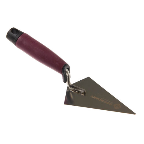 DOORDAGT DOORDAGT, Pleistertroffel 140mm Punt, RVS, Softgreep