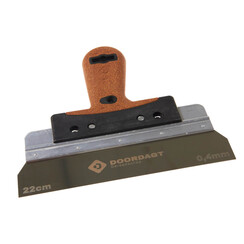 DOORDAGT, Spackmes 22cm, RVS, Kurkgreep, 0,4mm